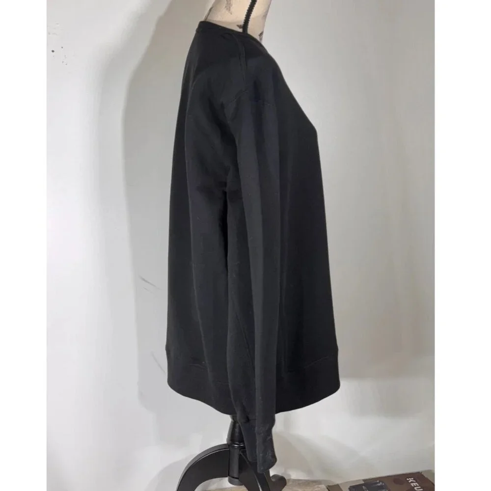Burberry Jayford Sweatshirt, Black, Men's Size Large - Picture 6 of 7